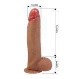 dildo realistico mendel marrone chiaro baile