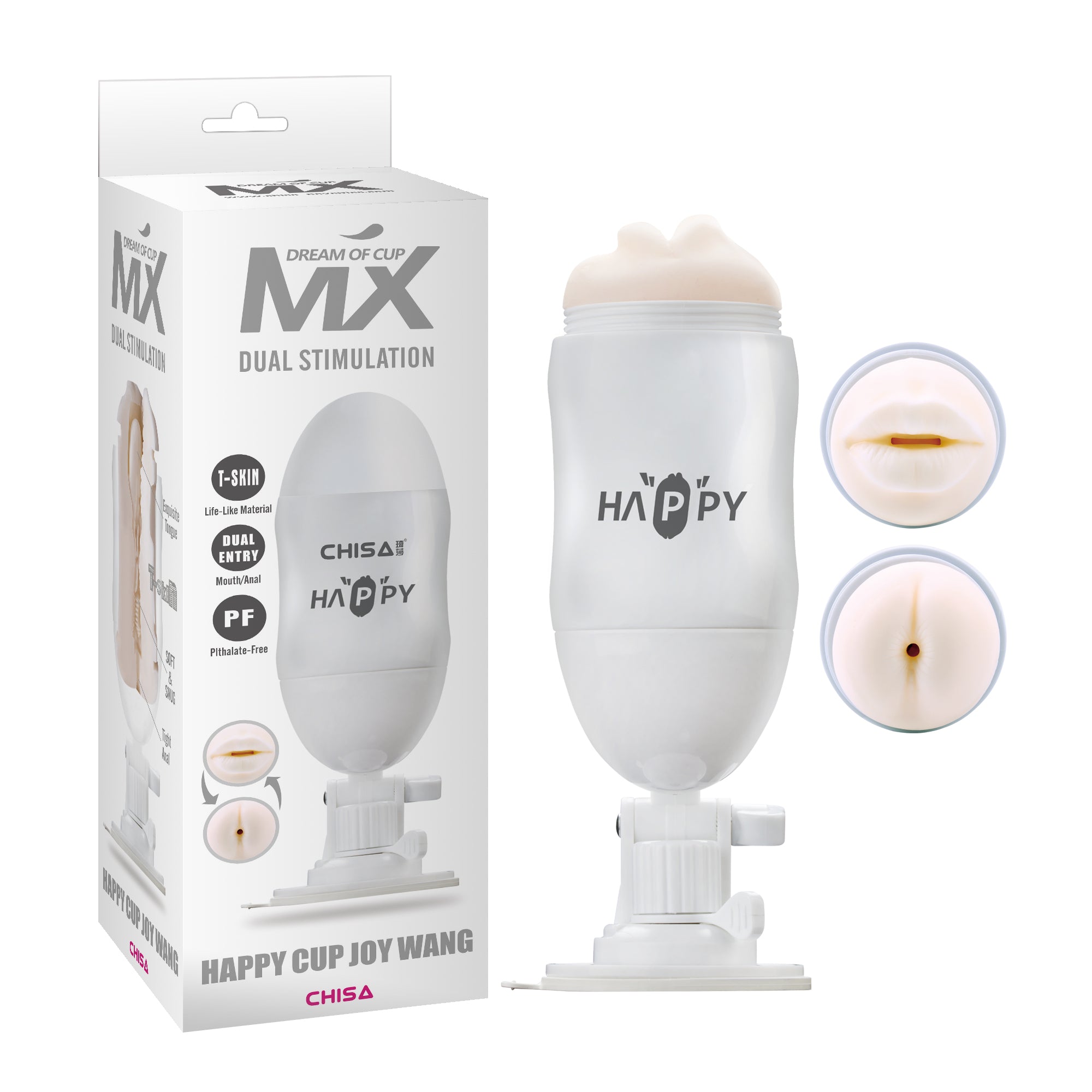 masturbatore joy wang mouth & ass chisa