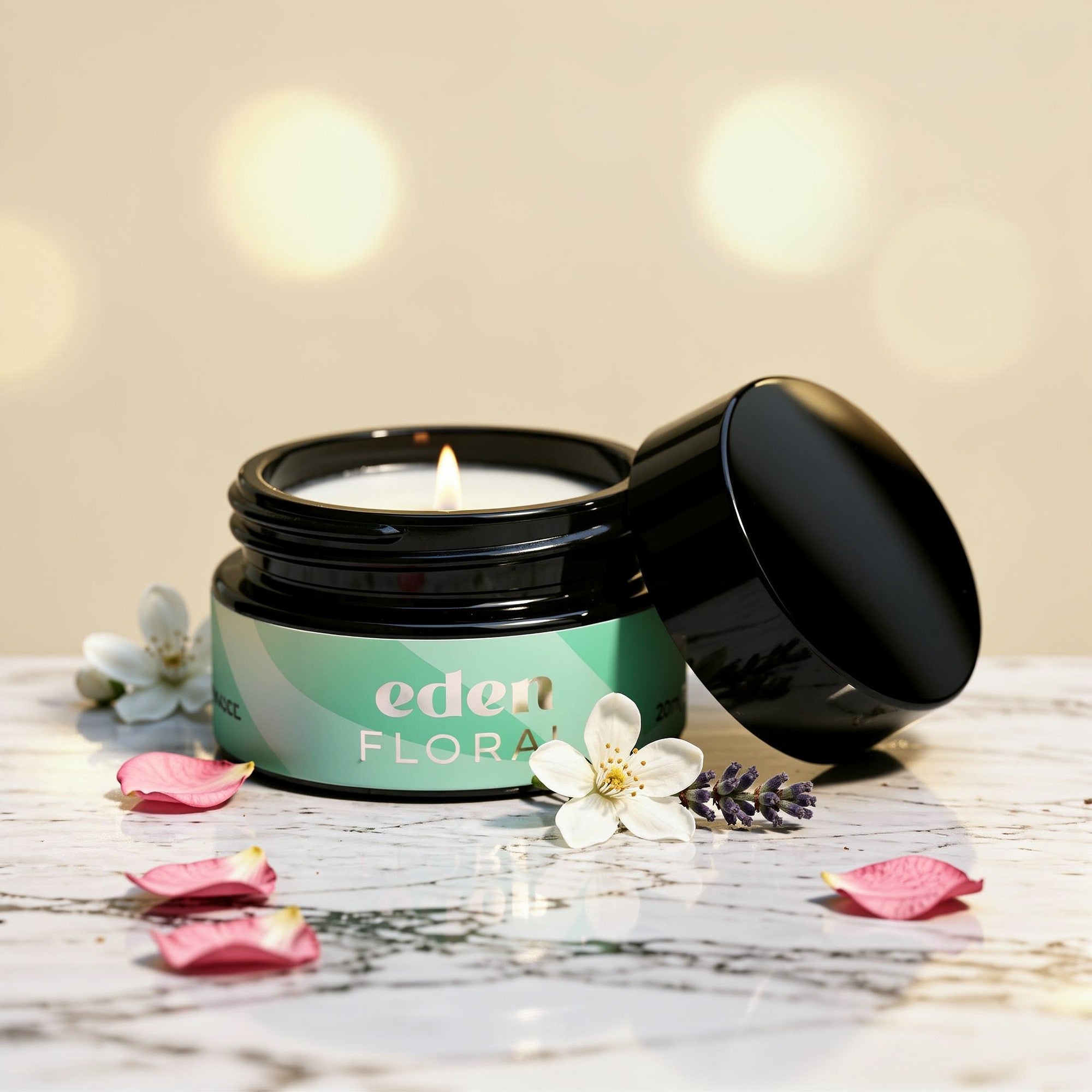 candela da massaggio eden floral crushious