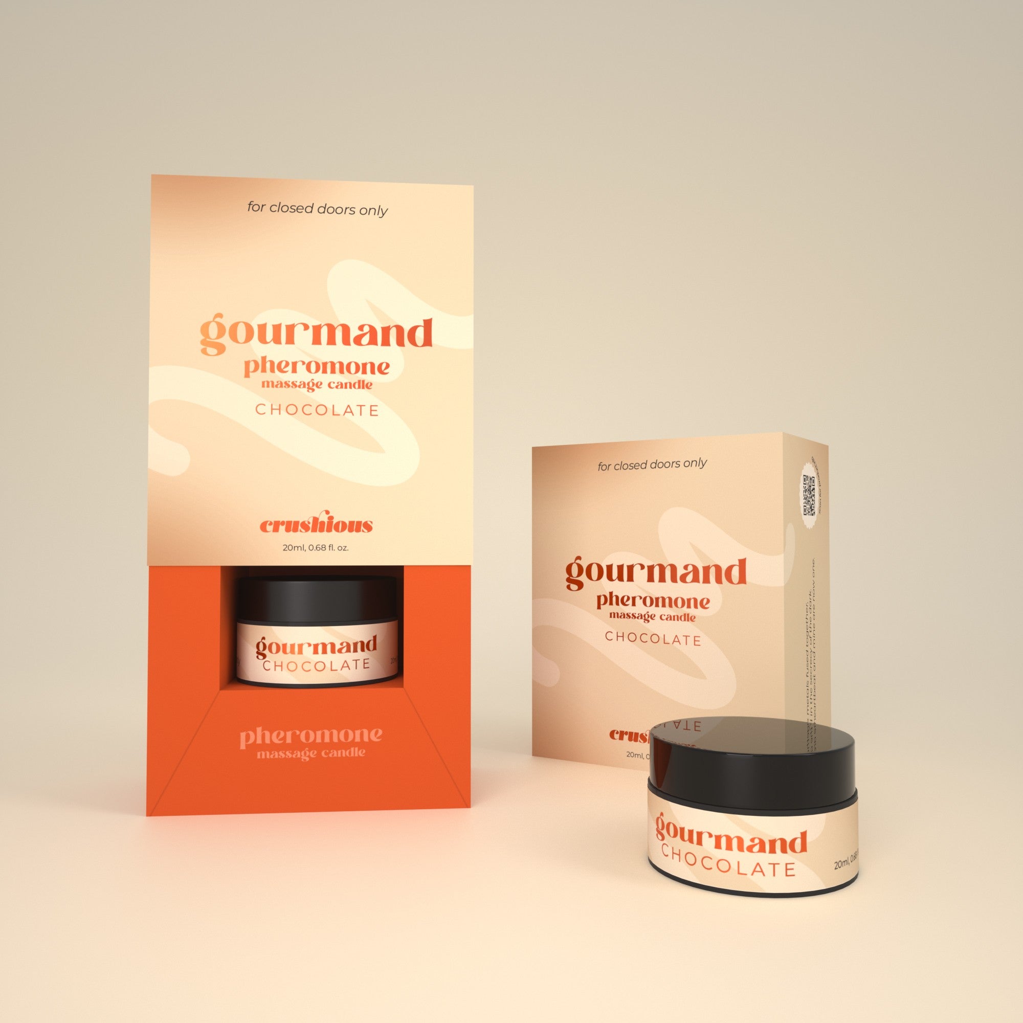 candela da massaggio gourmand chocolate crushious