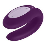 vibratore per coppia double joy viola satisfyer