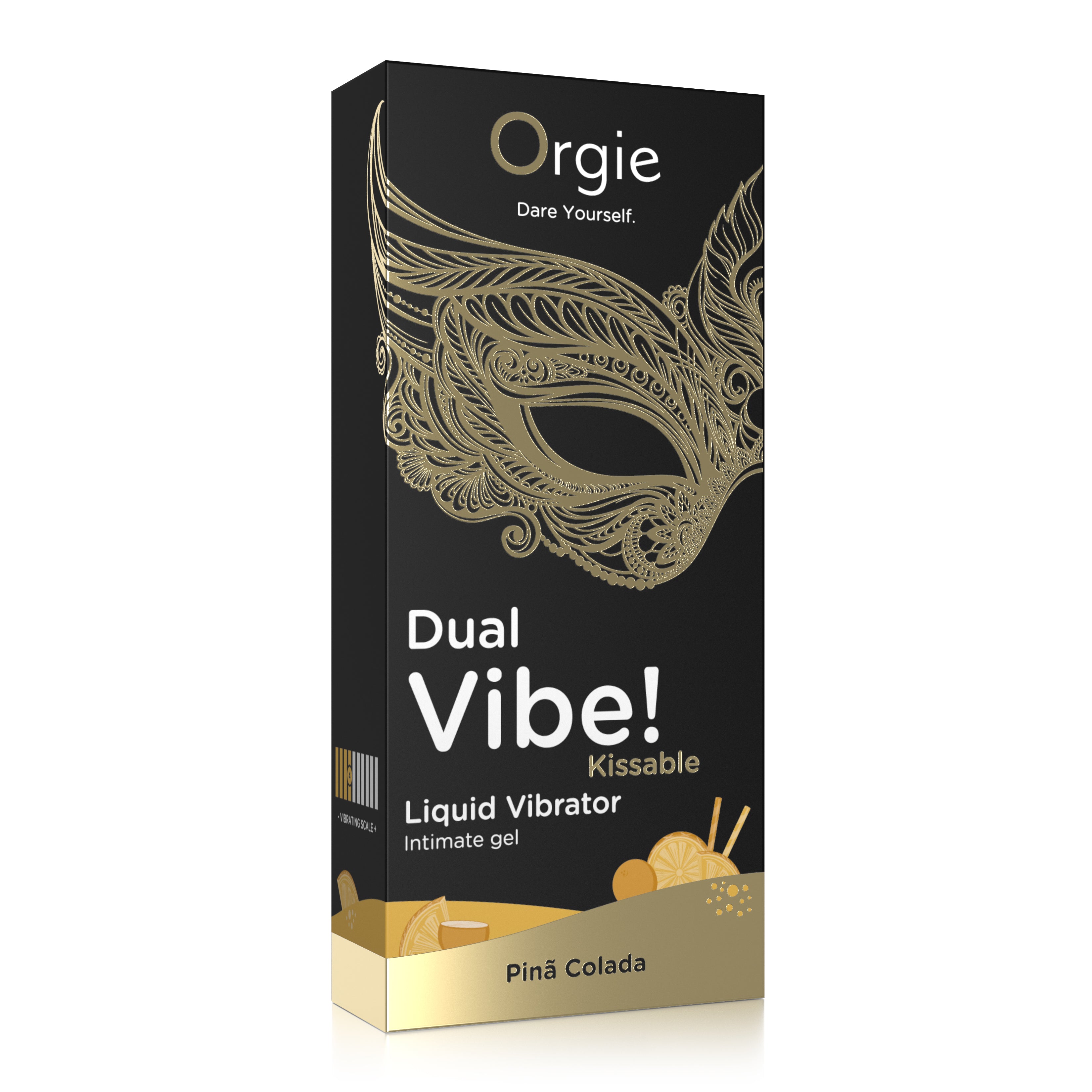 vibratore liquido dual vibe pina colada 15ml orgie