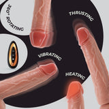 vibratore realistico inviktus rosa flesh crushious