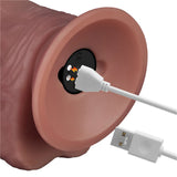 vibratore realistico power cock silken rosa flesh lovetoy