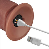 vibratore realistico power cock magnum rosa flesh lovetoy