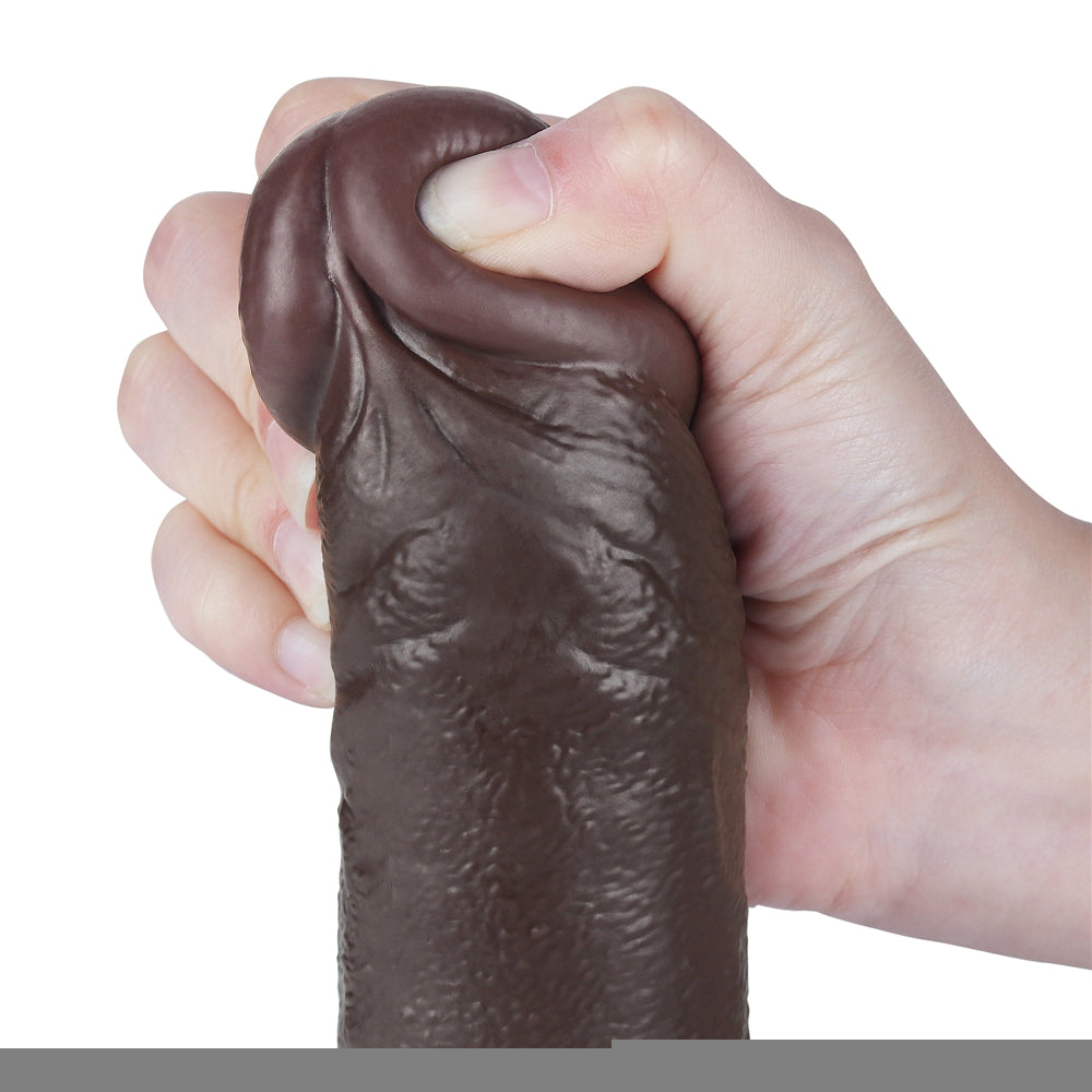 dildo realistico chocolate marrone lovetoy dettaglio