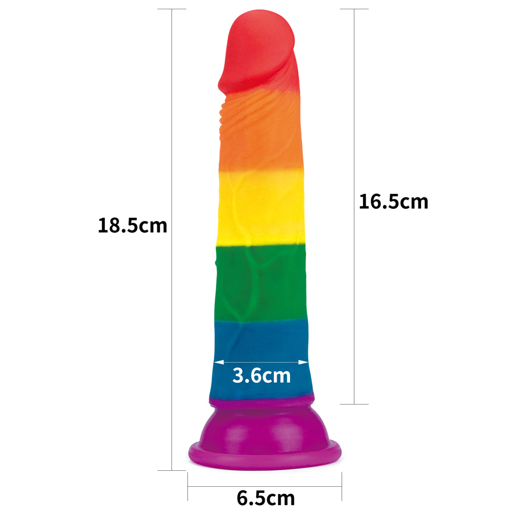 dildo realistico prider lovetoy misure