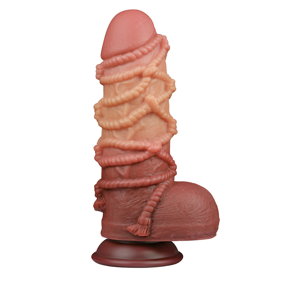 dildo xxl braided ropes lovetoy principale