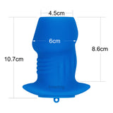 divaricatore anale ribbed peeper blu lovetoy