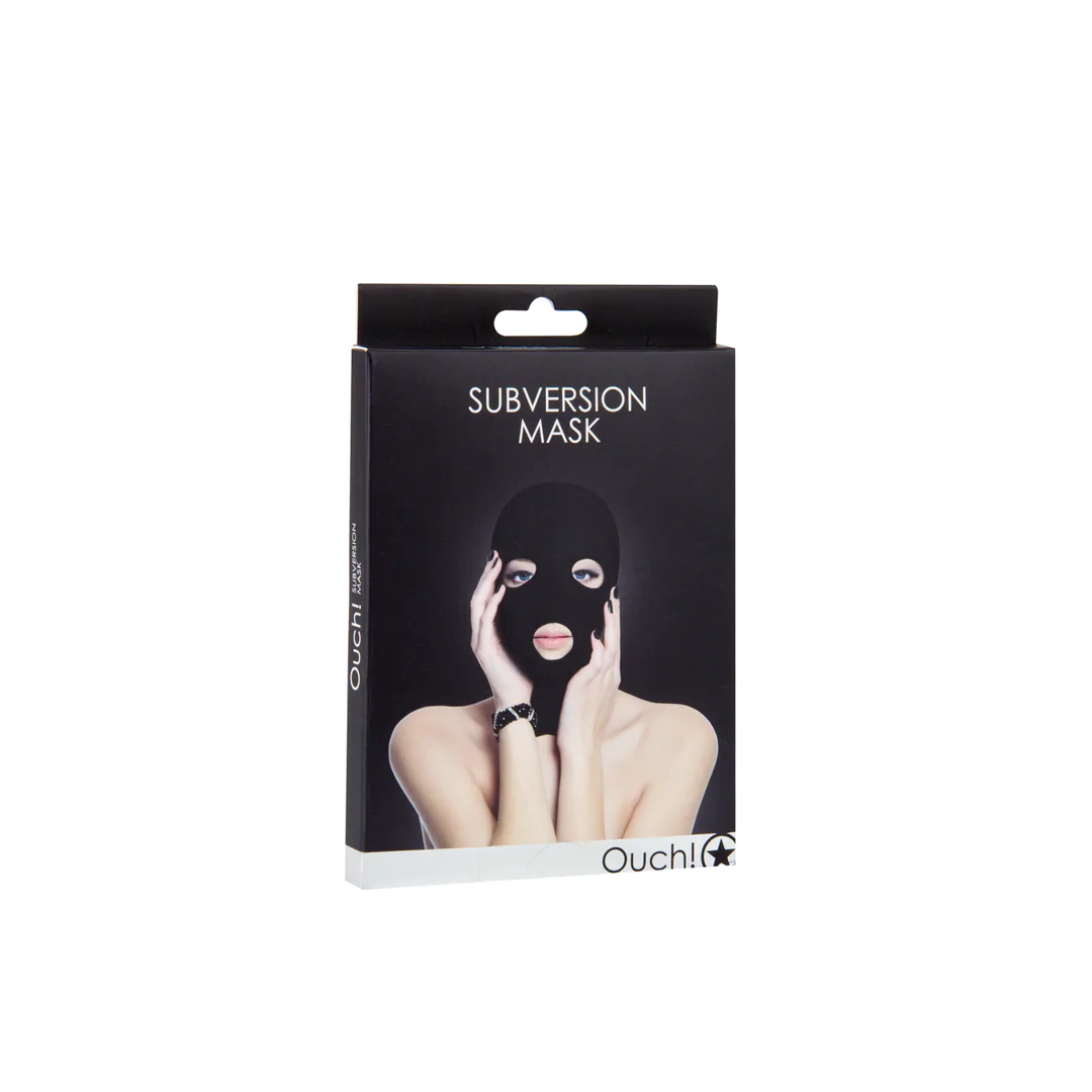 maschera bondage subversion nero