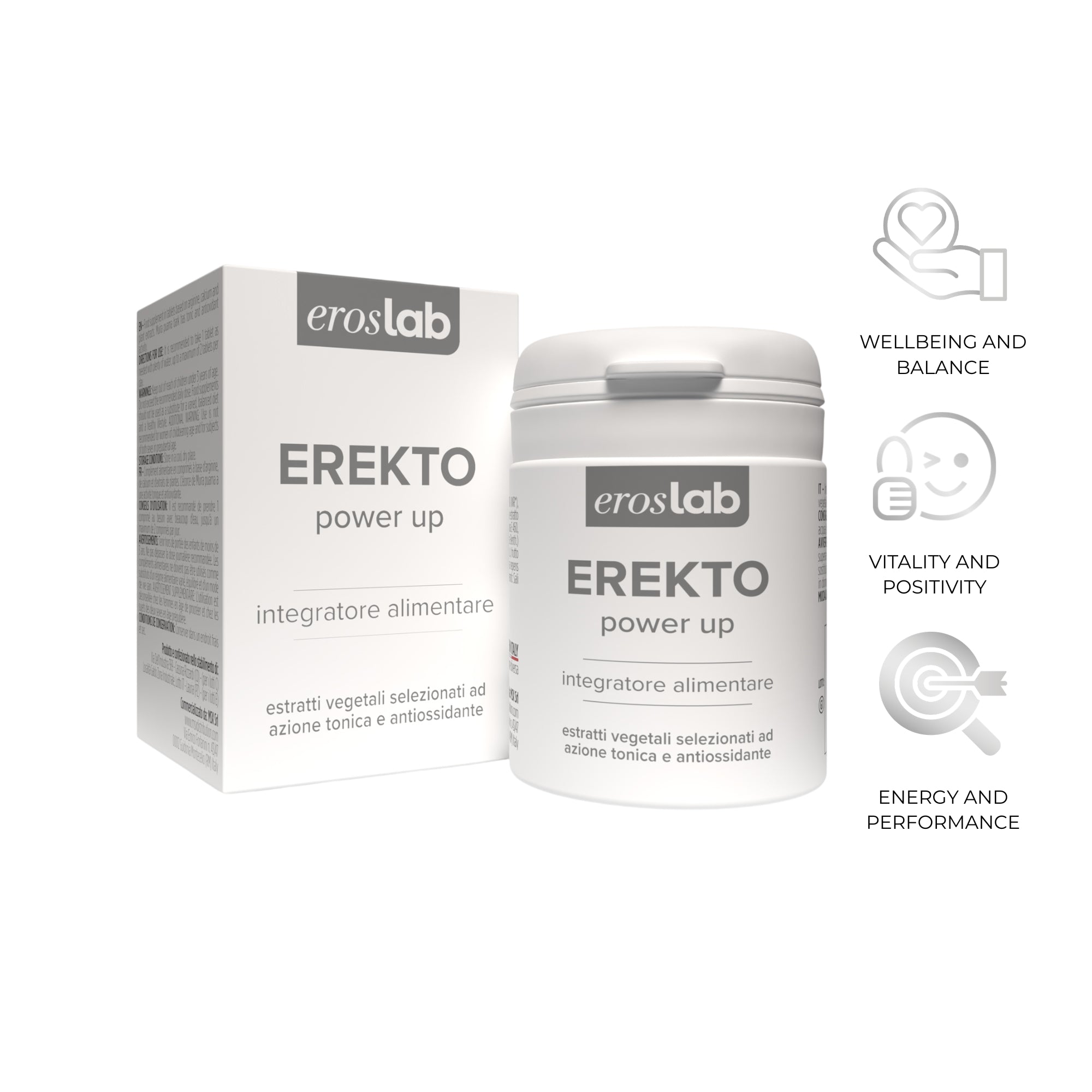 integratore sessuale erekto 30capsule eroslab