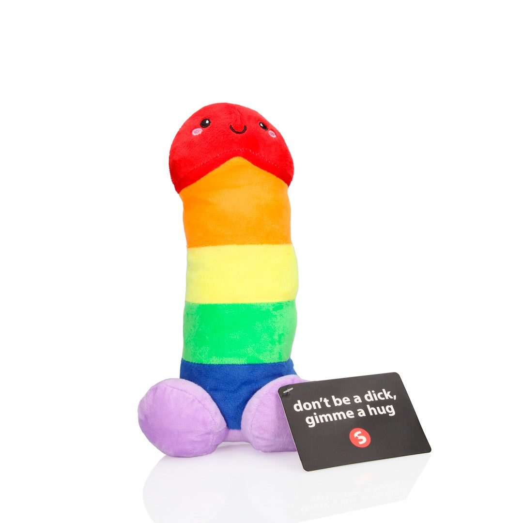 peluche penis stuffy rainbow