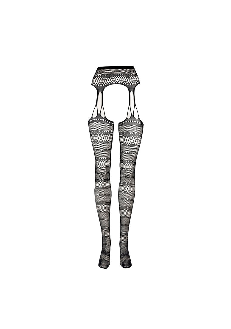 calze sexy striped nero