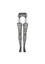 calze sexy striped nero