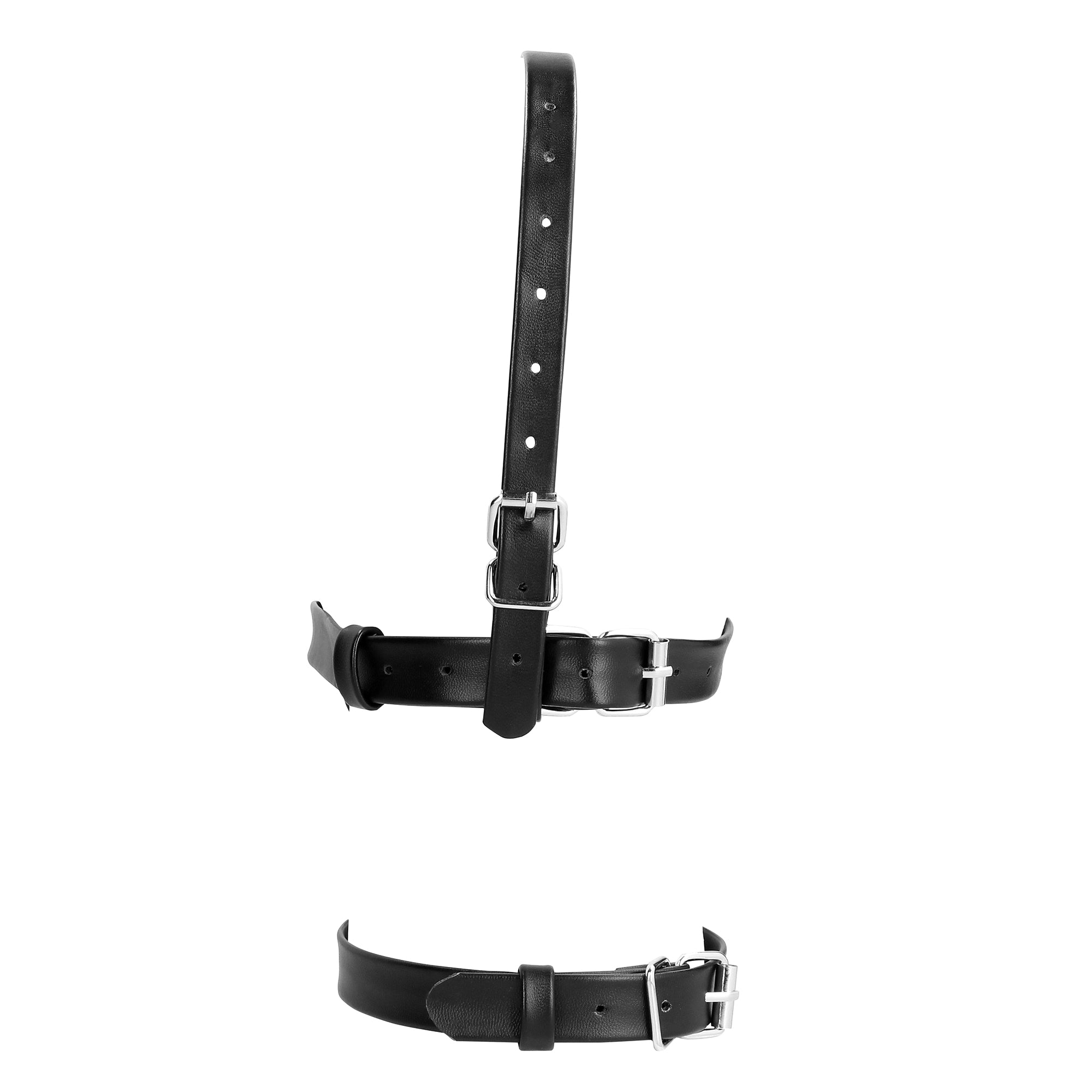 ball gag muzzle nero