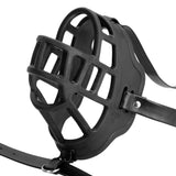 ball gag muzzle nero