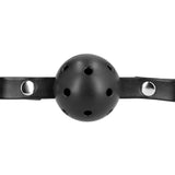 ball gag muzzle nero