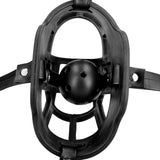 ball gag muzzle nero