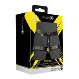 cintura di castità leg restraint nero