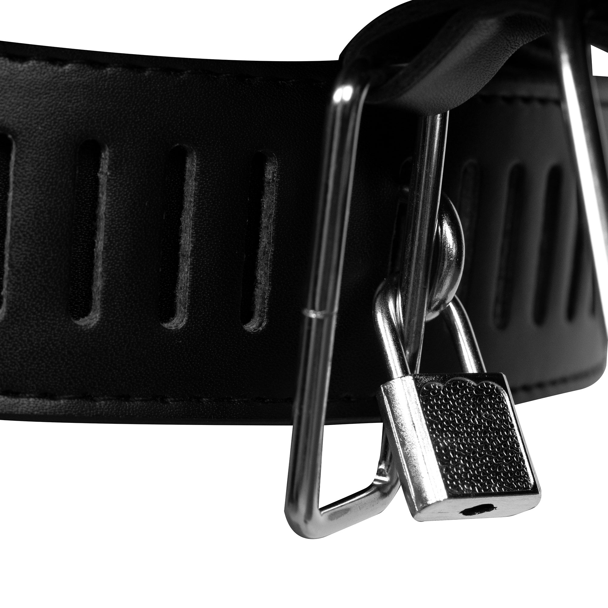 cintura di castità leg restraint nero