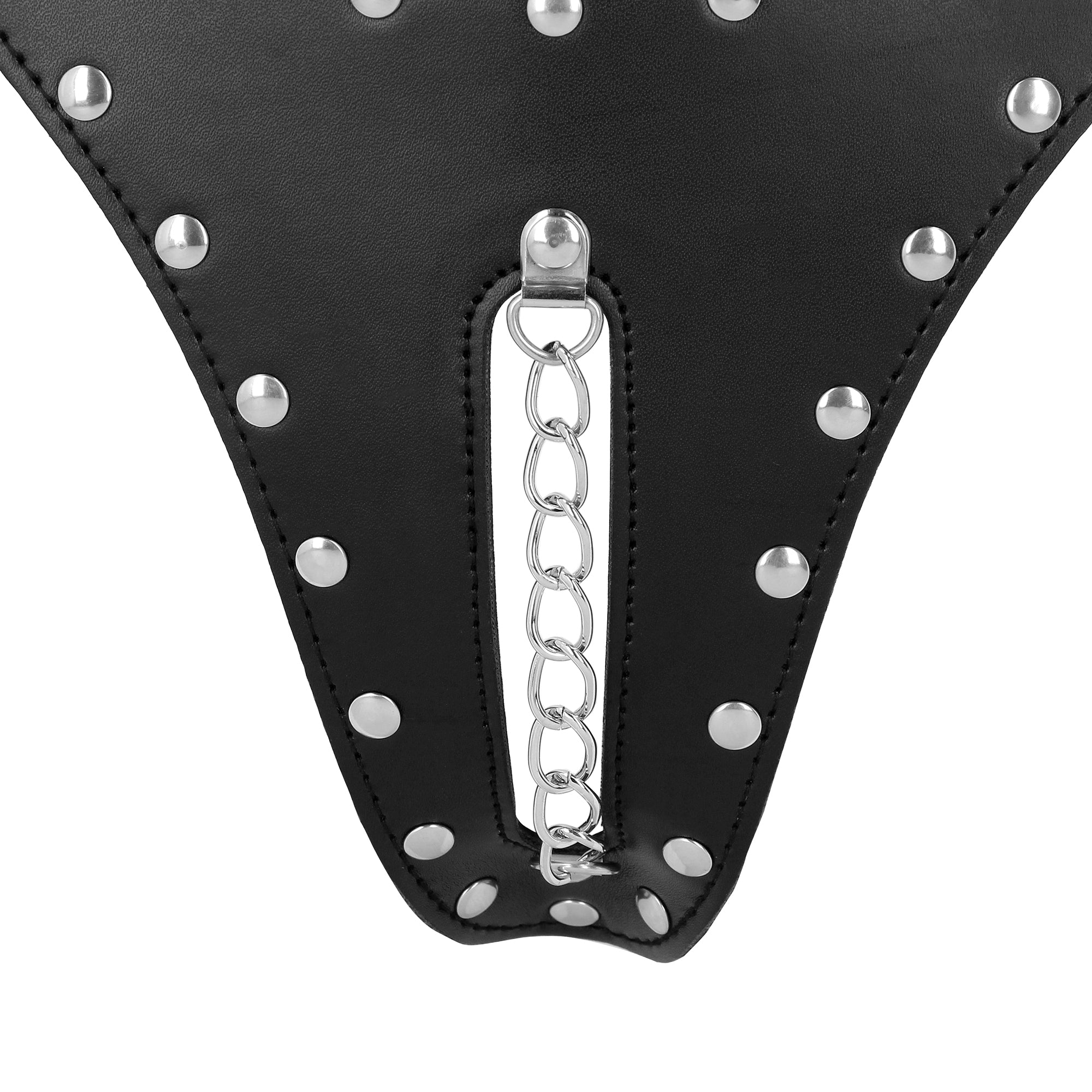 cintura di castità thong nero