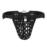 cintura di castità jock nero