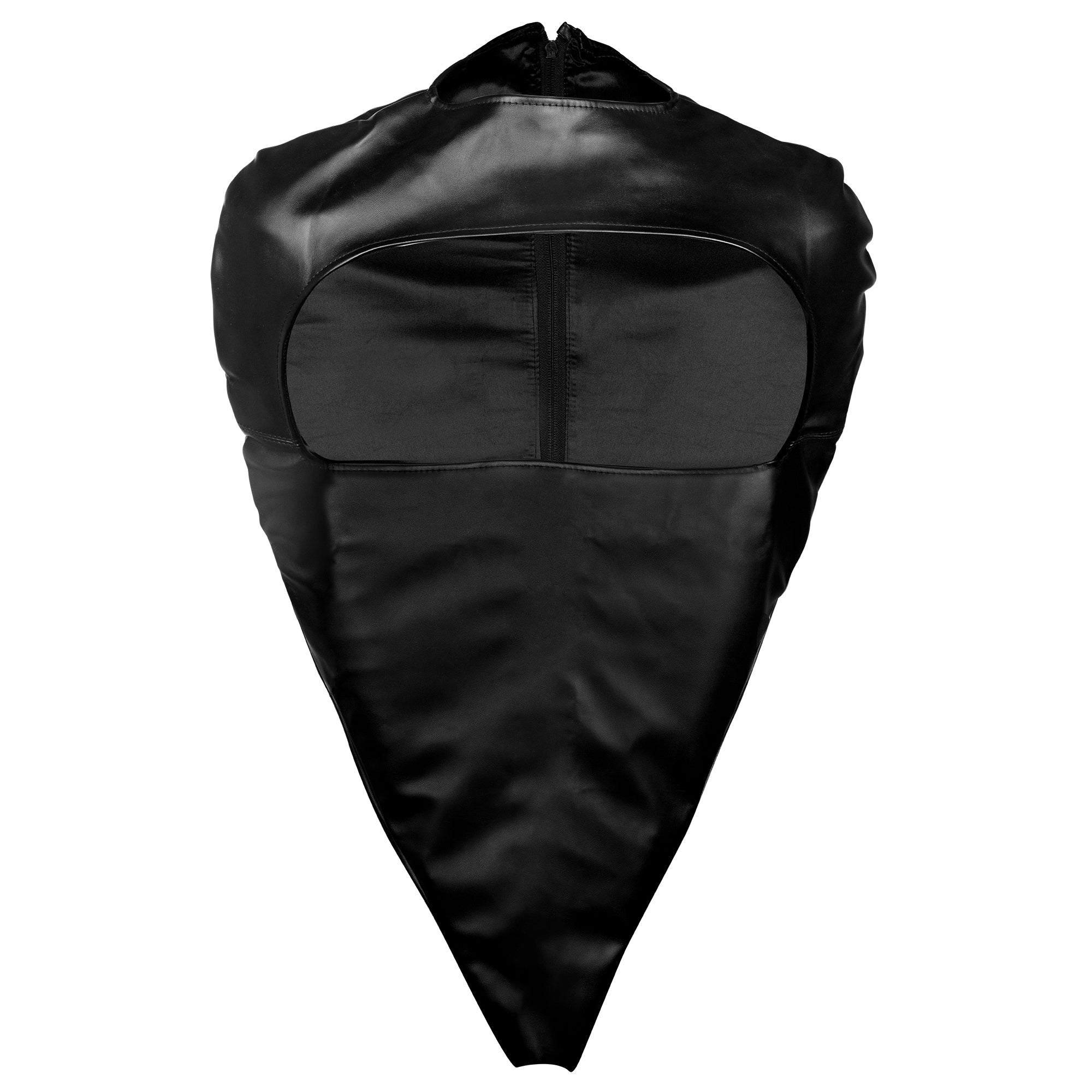 costrittivo bondage zip up nero