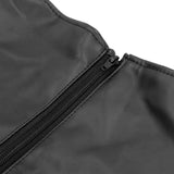 costrittivo bondage zip up nero