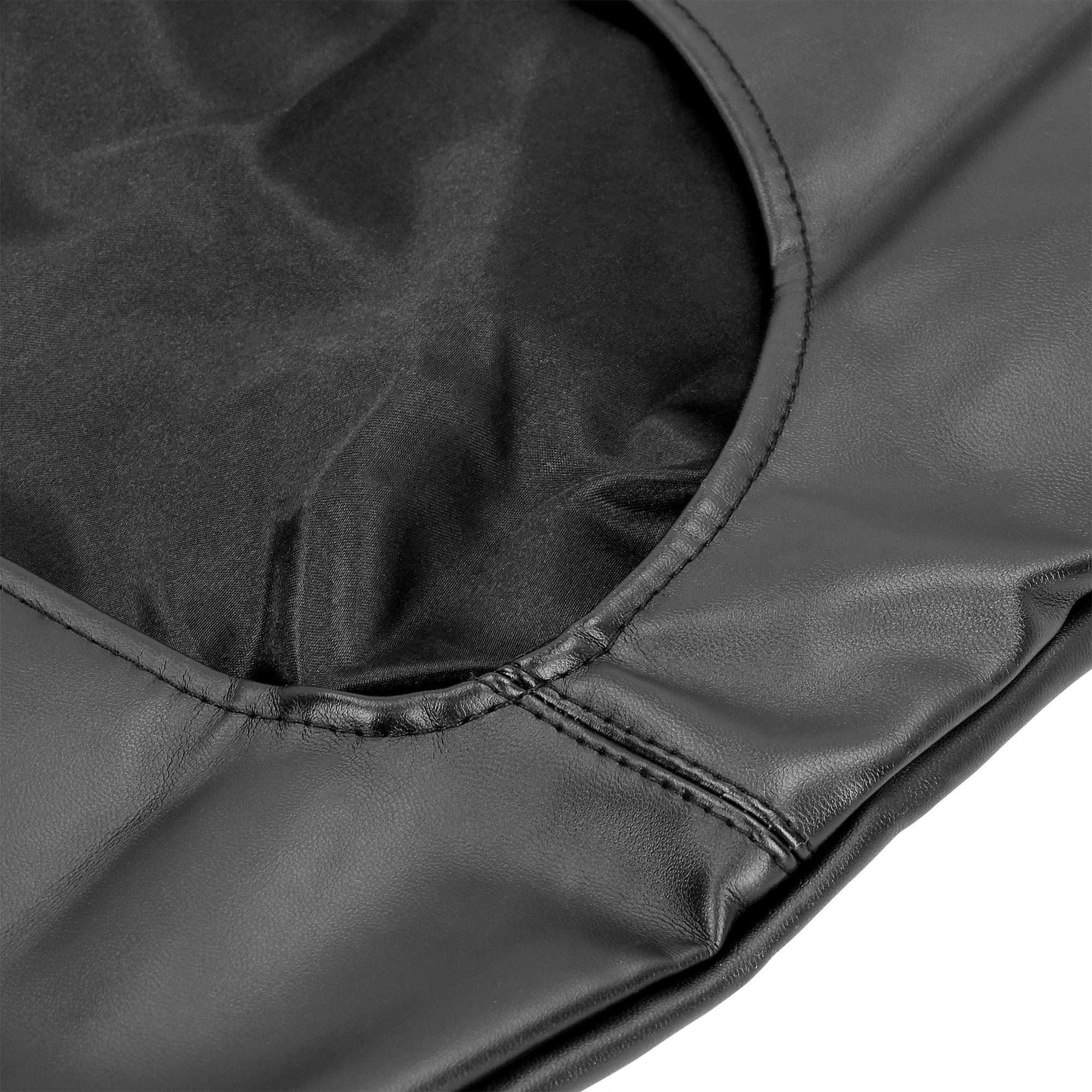 costrittivo bondage zip up nero