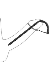 set anello fallico e plug uretrale nero