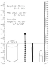 set plug uretrali beginners nero