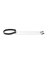 morso bondage con pinze o ring nero