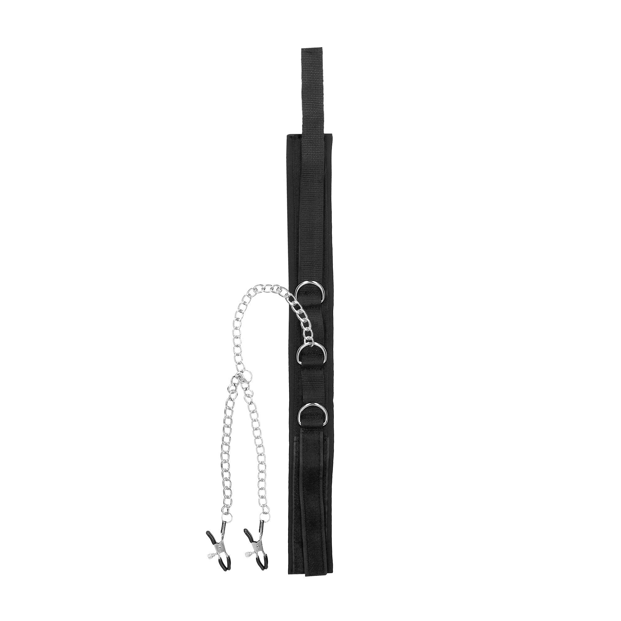 collare bondage con pinze