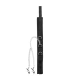 collare bondage con pinze