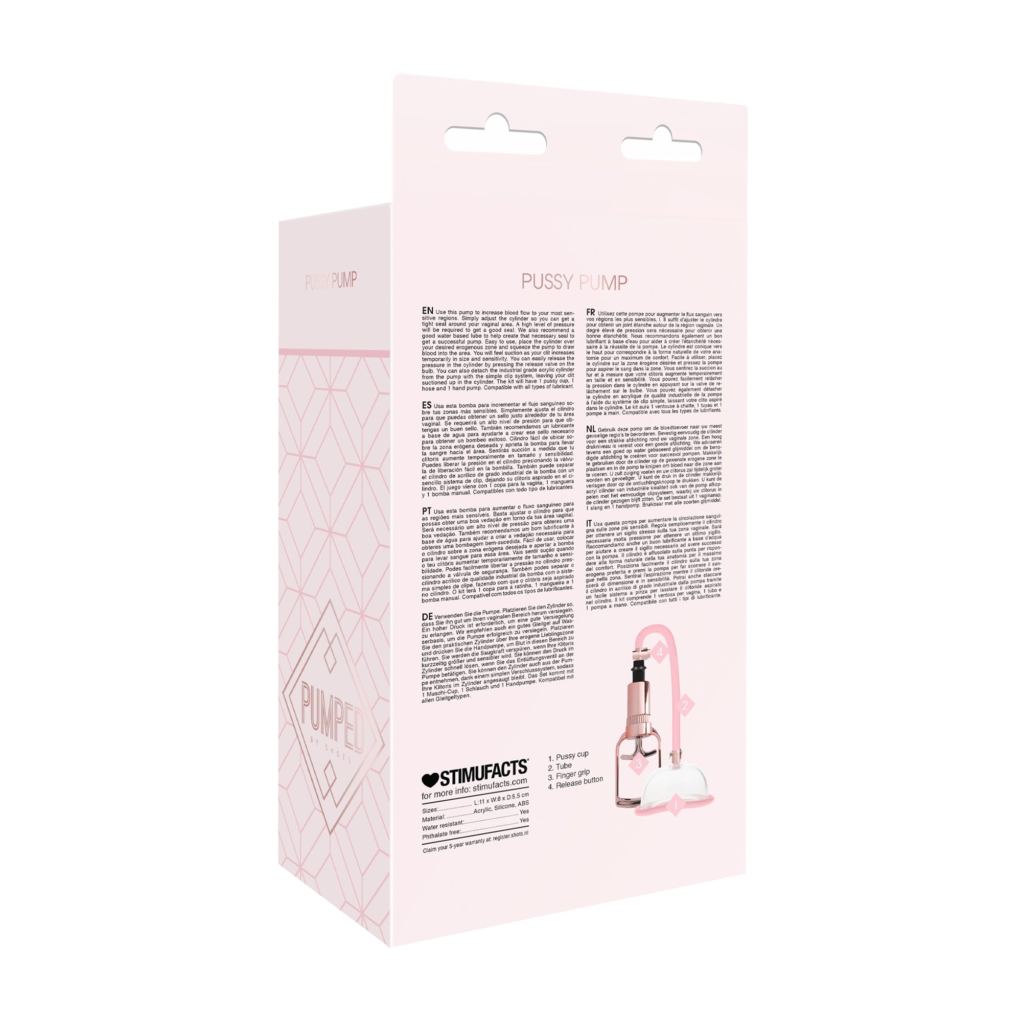 succhia clitoride vagina pumped rosa