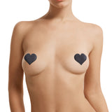copricapezzoli cross star heart set nero
