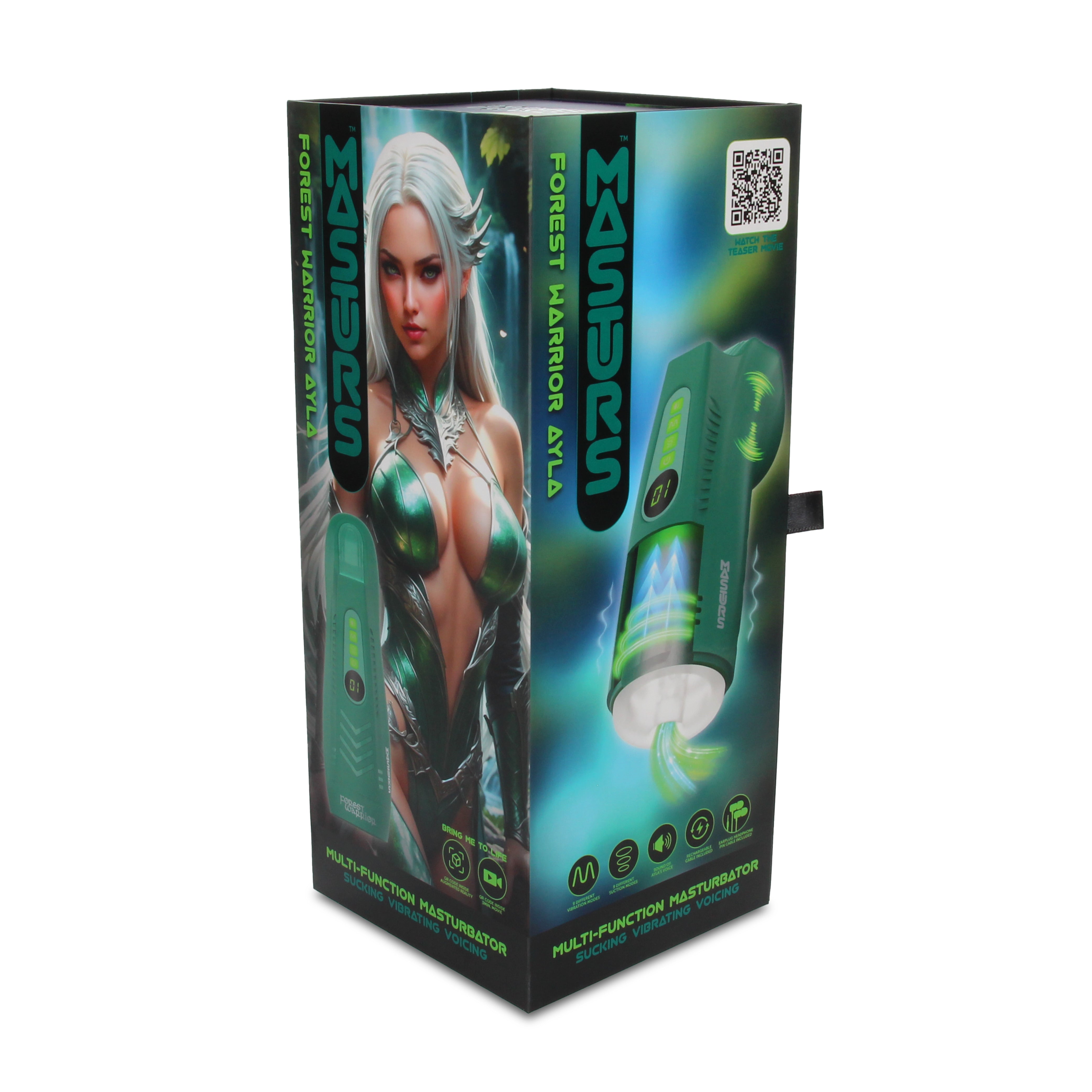 masturbatore automatico ayla verde