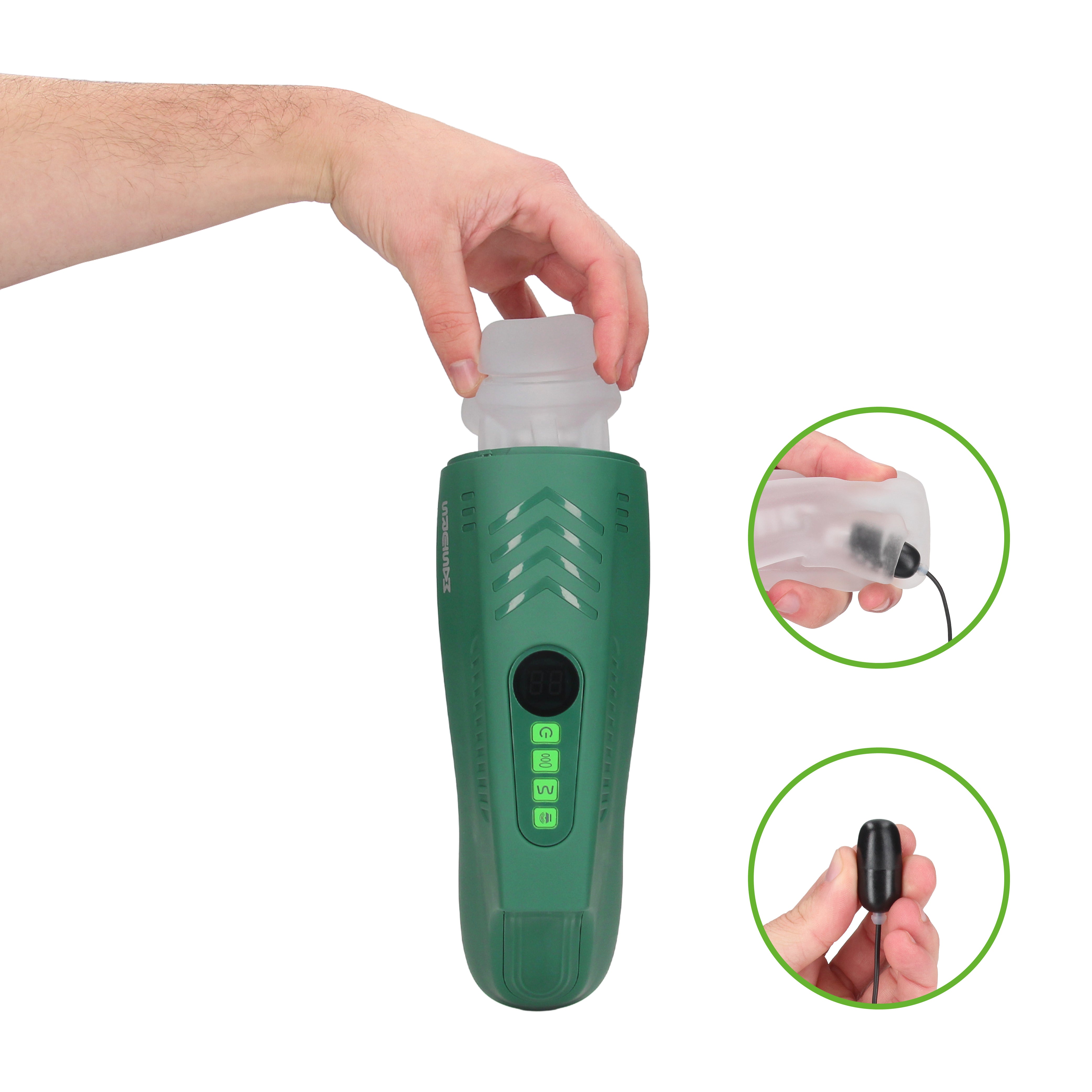 masturbatore automatico ayla verde