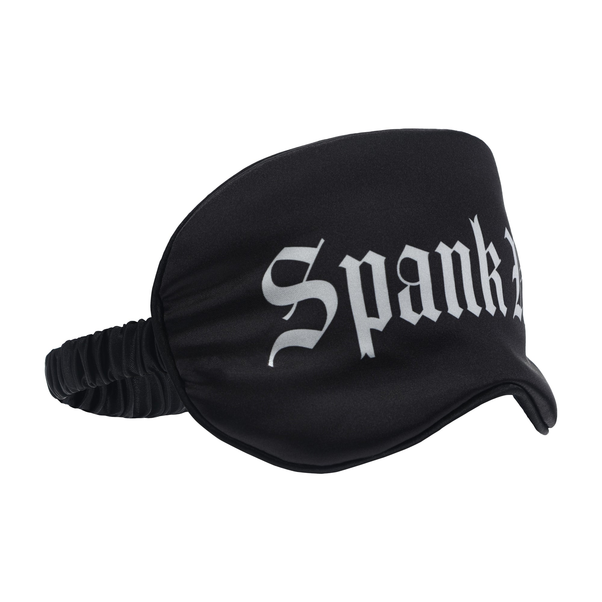 maschera sexy spank me printed nero