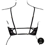 reggiseno sexy open cup triangle