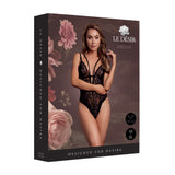 body sexy wireless lace nero