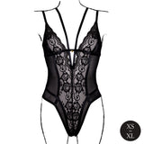 body sexy wireless lace nero