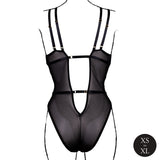 body sexy wireless lace nero