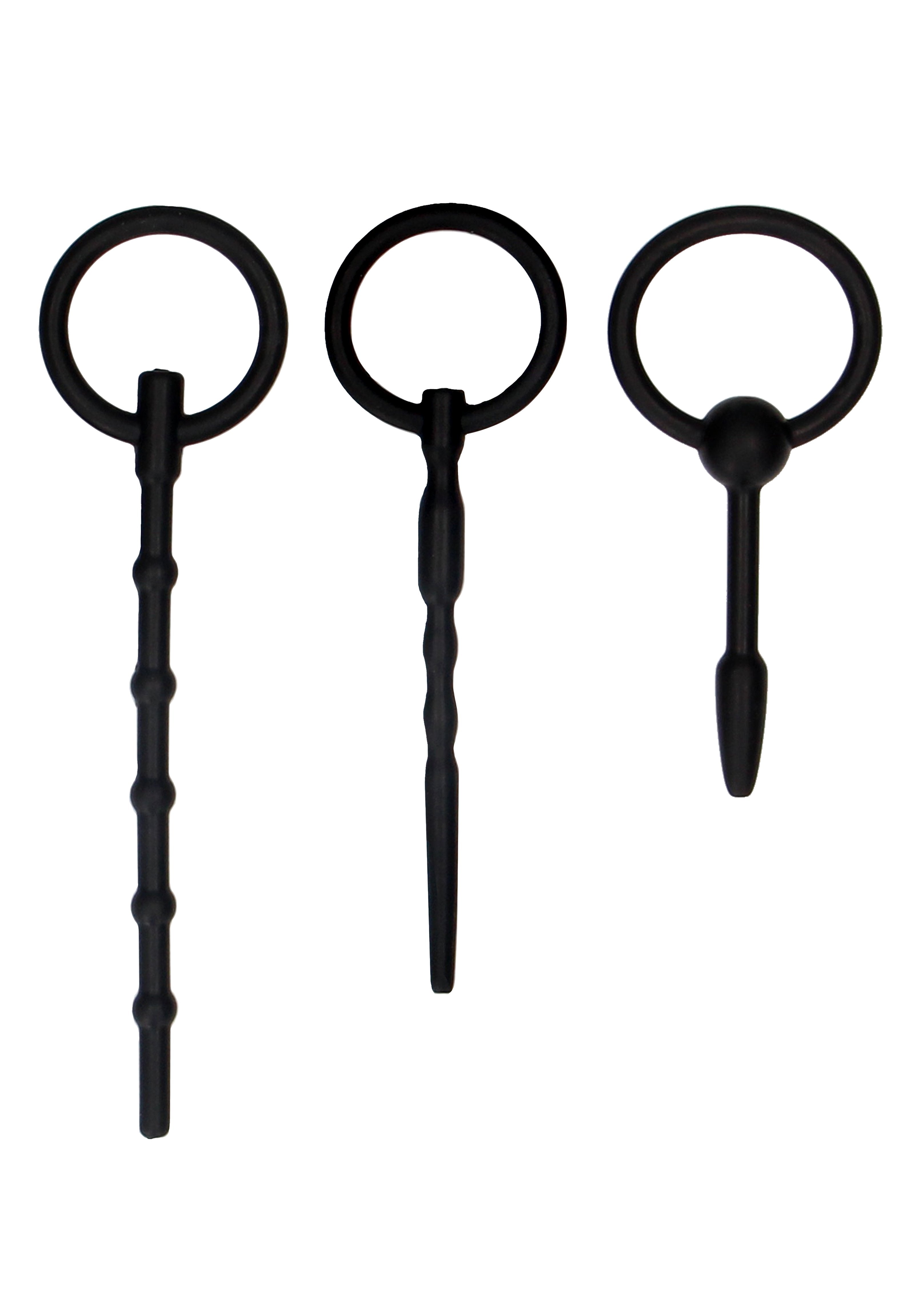 set plug uretrali nero