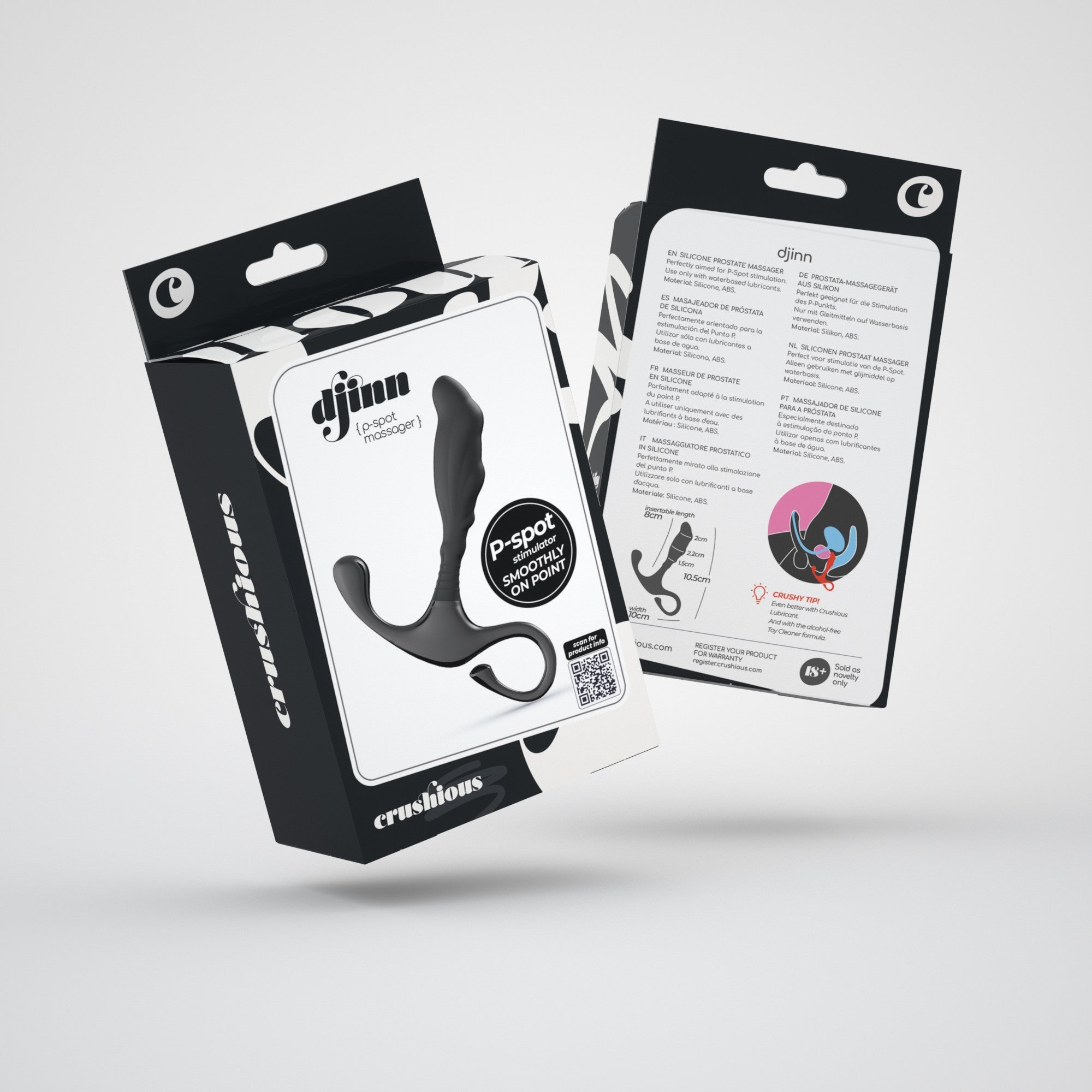 stimolatore prostata djinn nero crushious