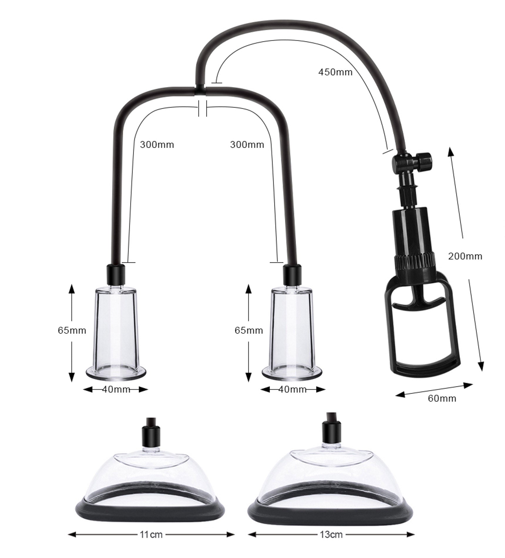 succhia capezzoli e clitoride power pump