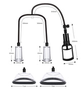succhia capezzoli e clitoride power pump