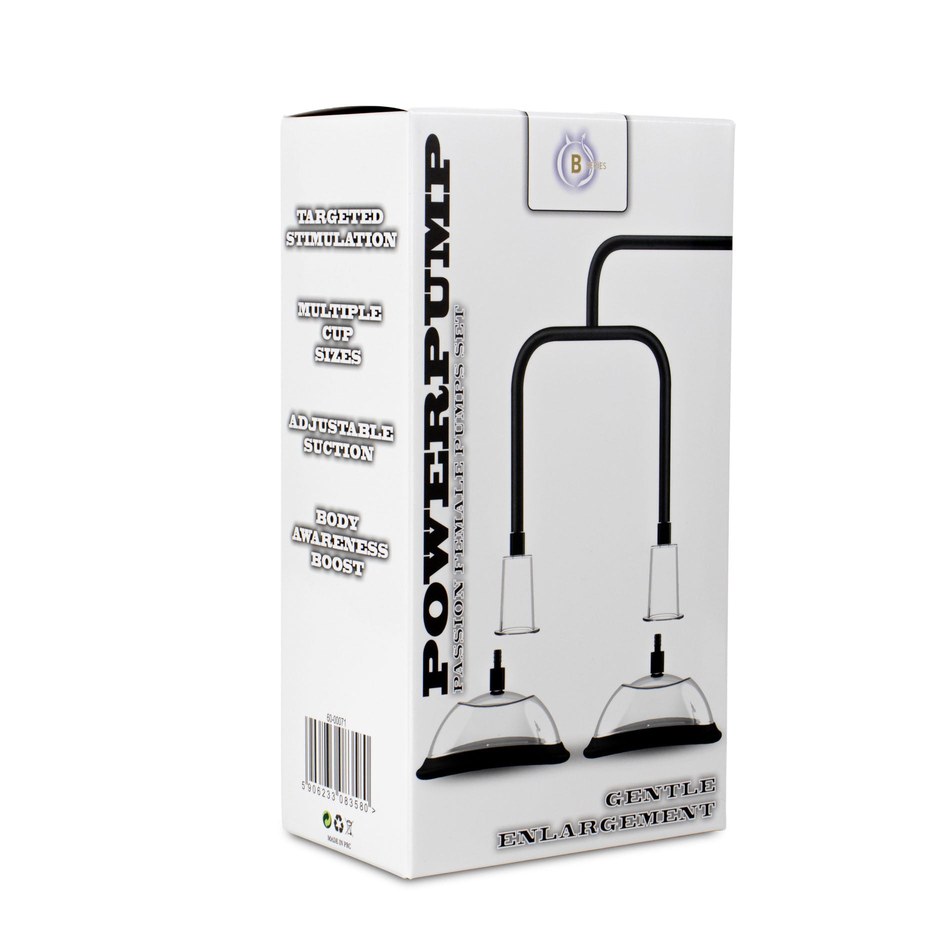 succhia capezzoli e clitoride power pump