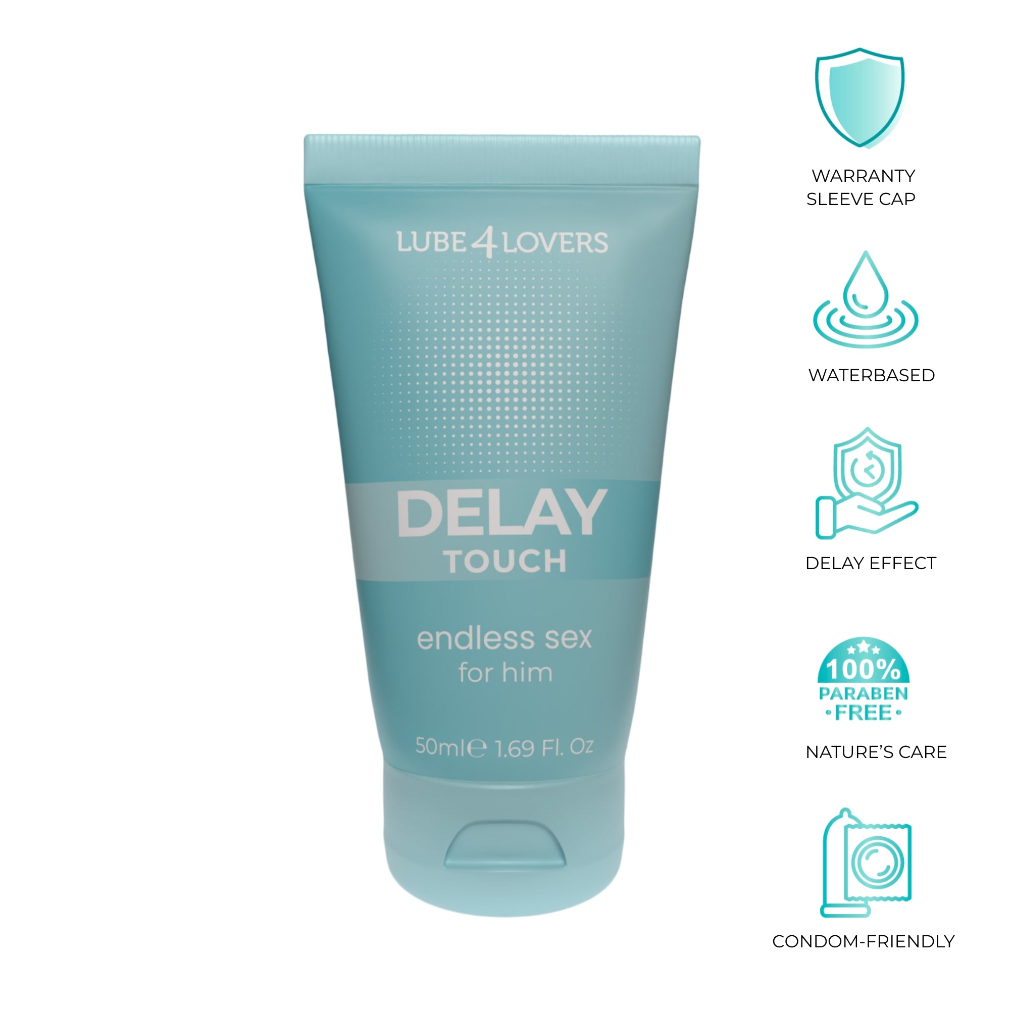 gel ritardante uomo delay touch 50ml toyz4lovers