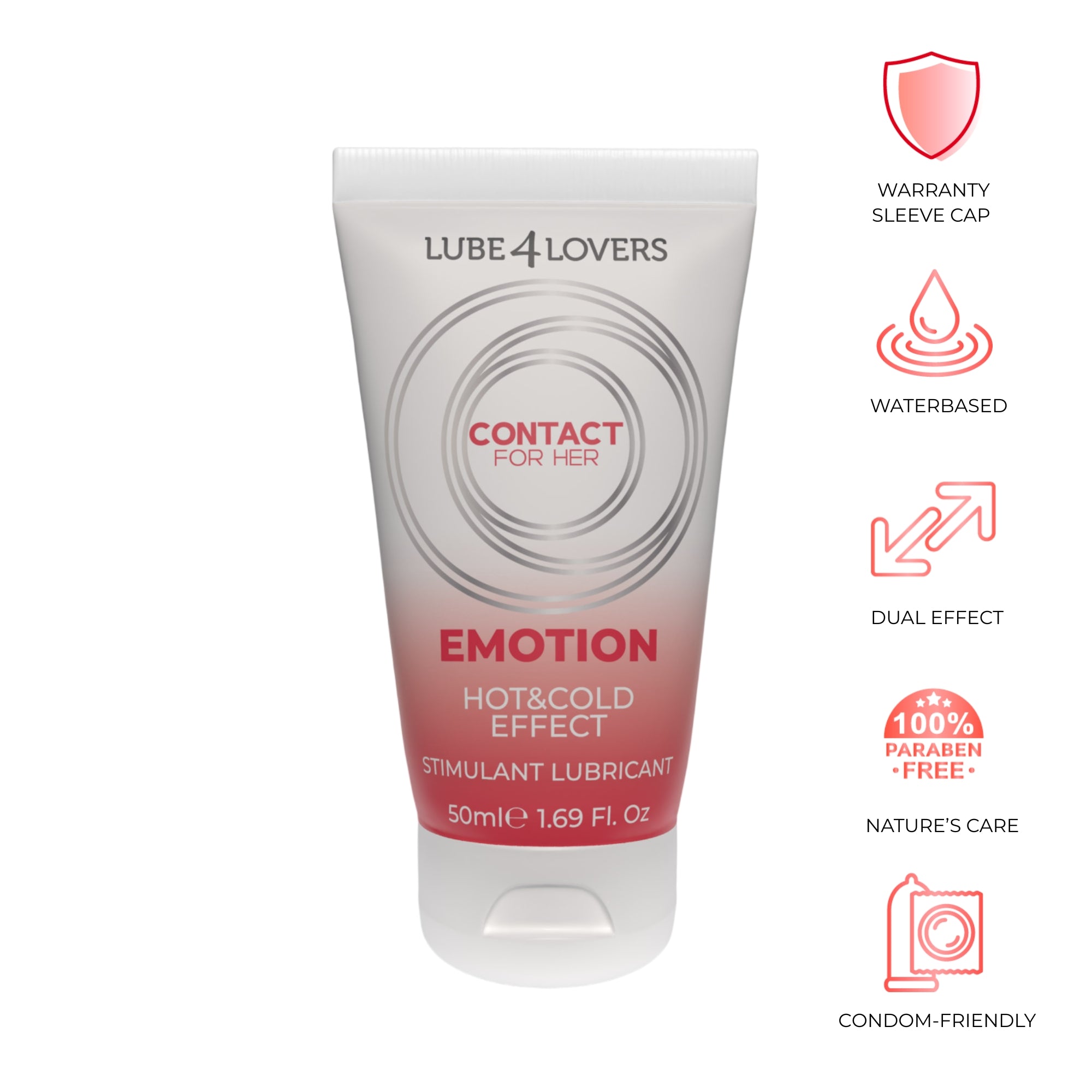 lubrificante vaginale emotion 50ml lube4lovers
